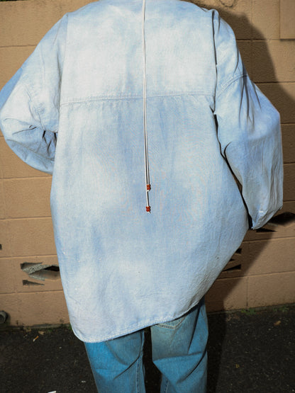 AGING CHAMBRAY LONG SHIRTS