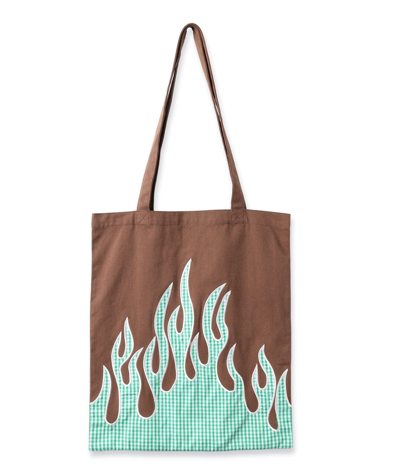 JIEDA　FLAME PATTERN TOTE BAG