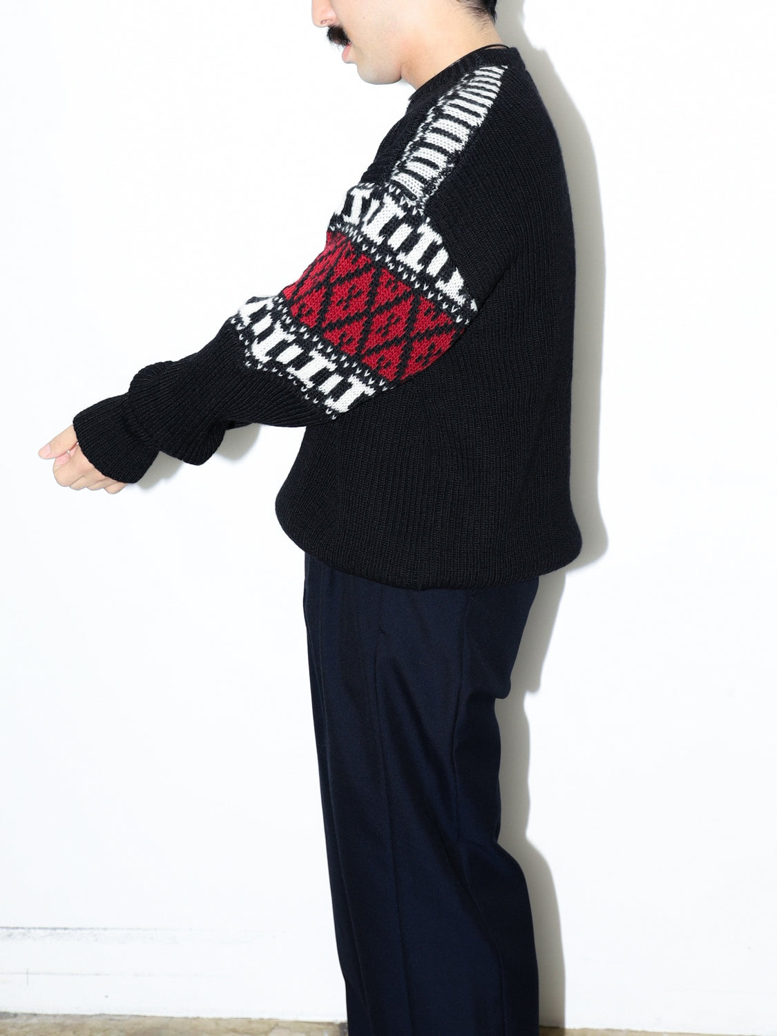 JIEDA　NORDIC SWEATER
