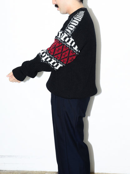 JIEDA　NORDIC SWEATER