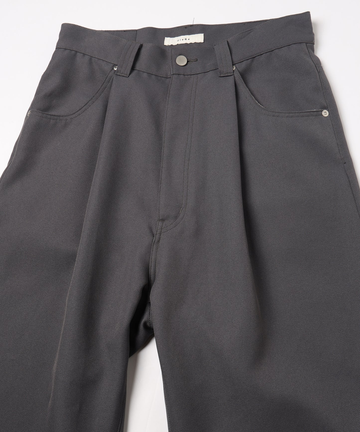 JIEDA　WIDE ONE TUCK STRAIGHT PANTS