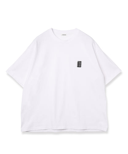 JIEDA　JIEDA EMBROIDERY RELAX TEE