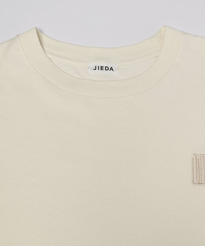 JIEDA　JIEDA EMBROIDERY FADE TEE