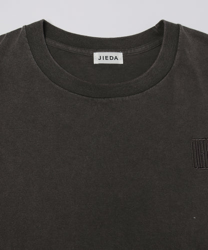 JIEDA　JIEDA EMBROIDERY FADE TEE