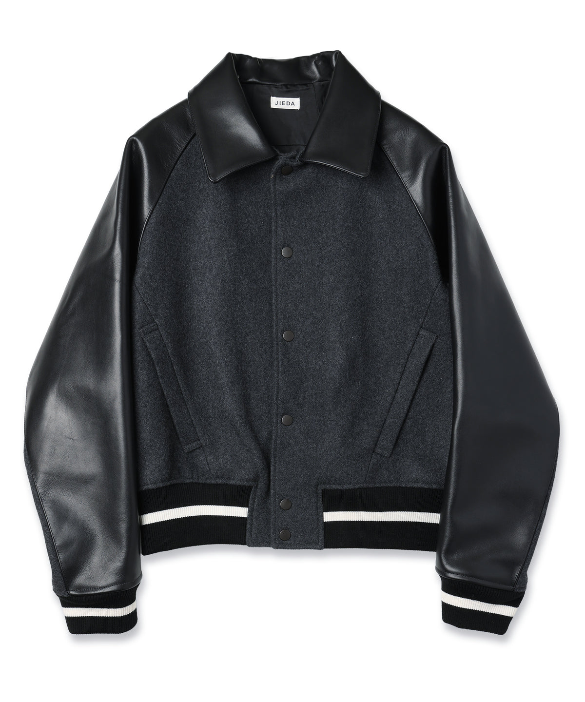 JIEDA　DRAPING VARSITY JACKET