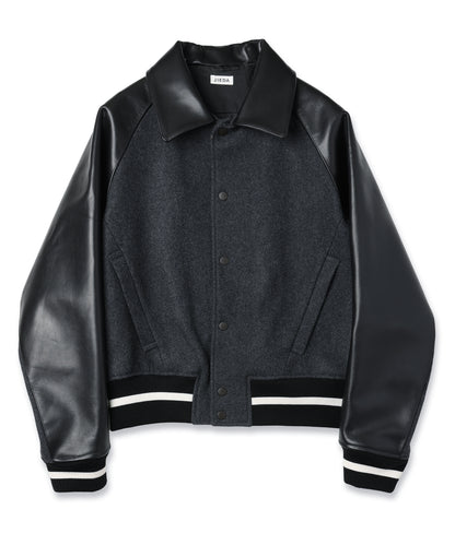 JIEDA　DRAPING VARSITY JACKET