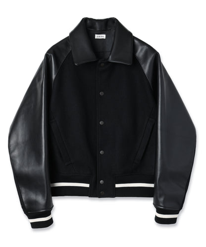 JIEDA　DRAPING VARSITY JACKET