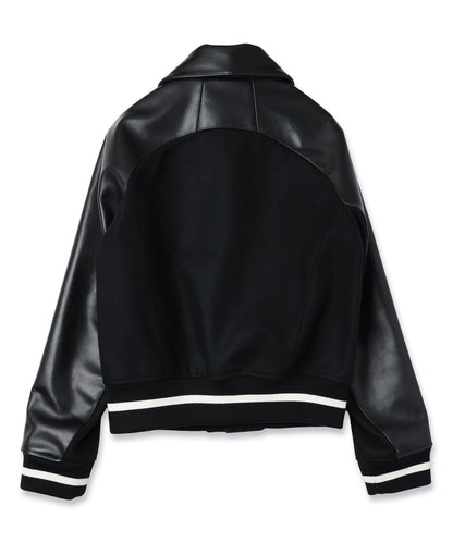 JIEDA　DRAPING VARSITY JACKET