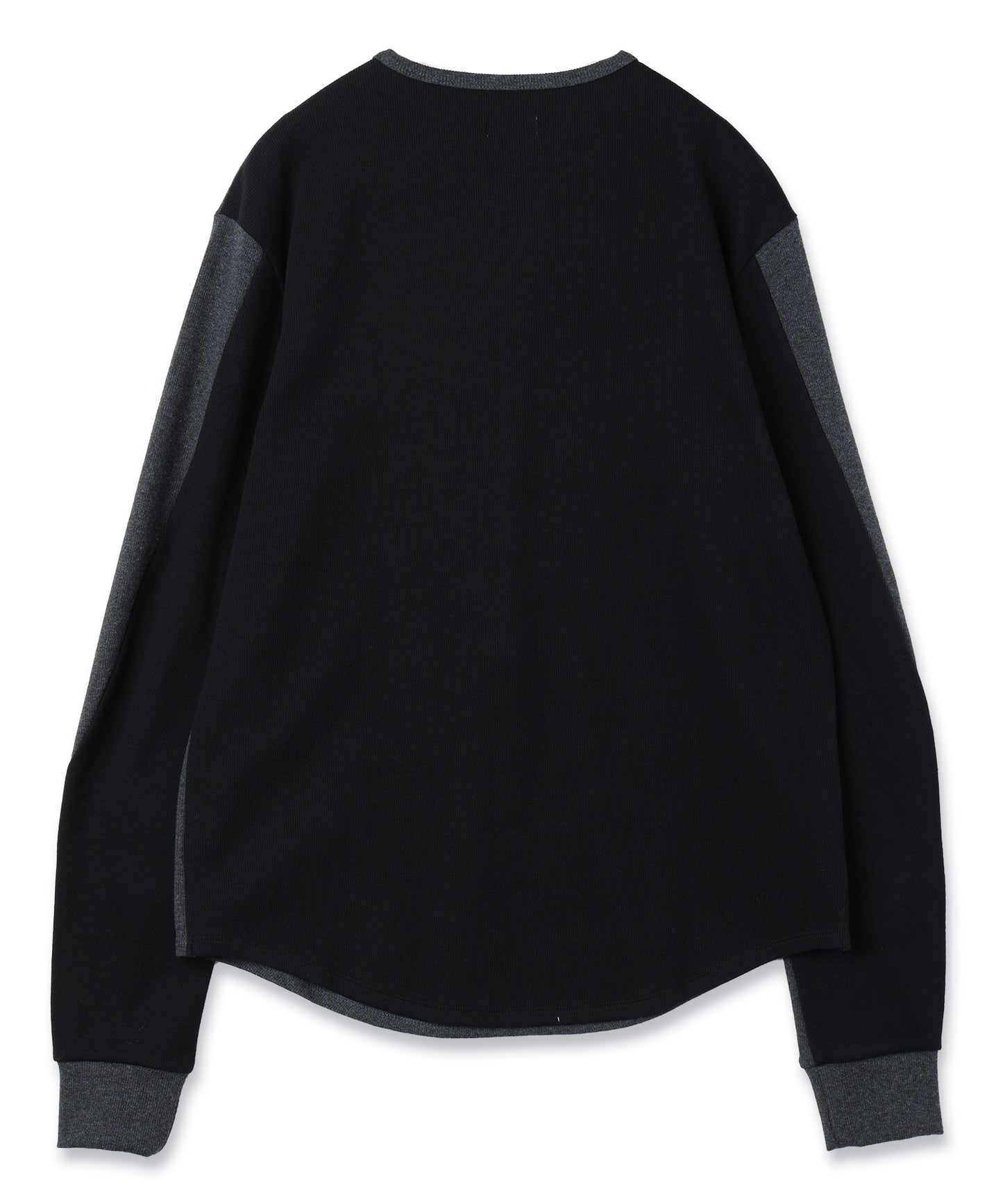 JIEDA　SWITCHING HENRY NECK L/S