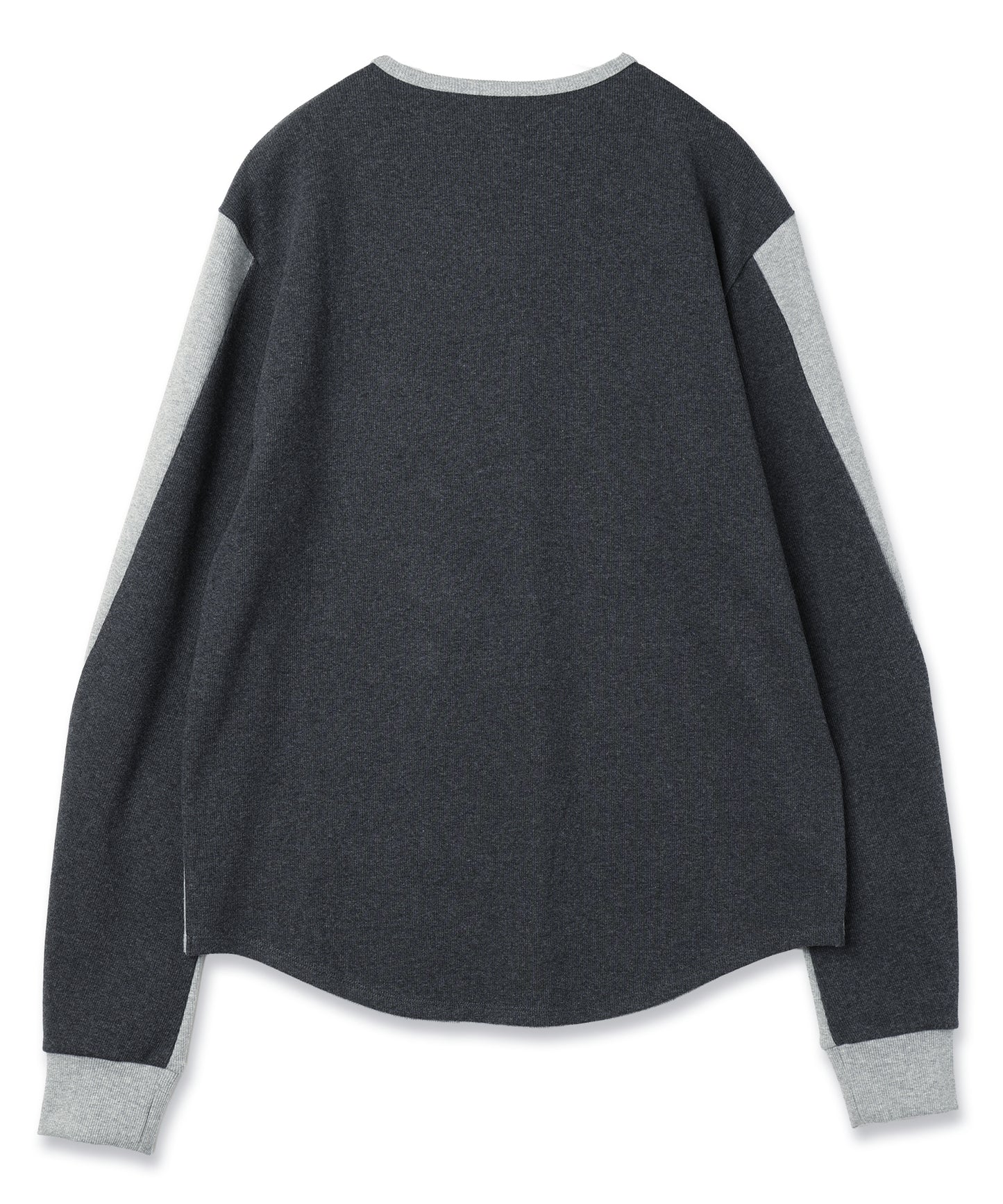JIEDA　SWITCHING HENRY NECK L/S