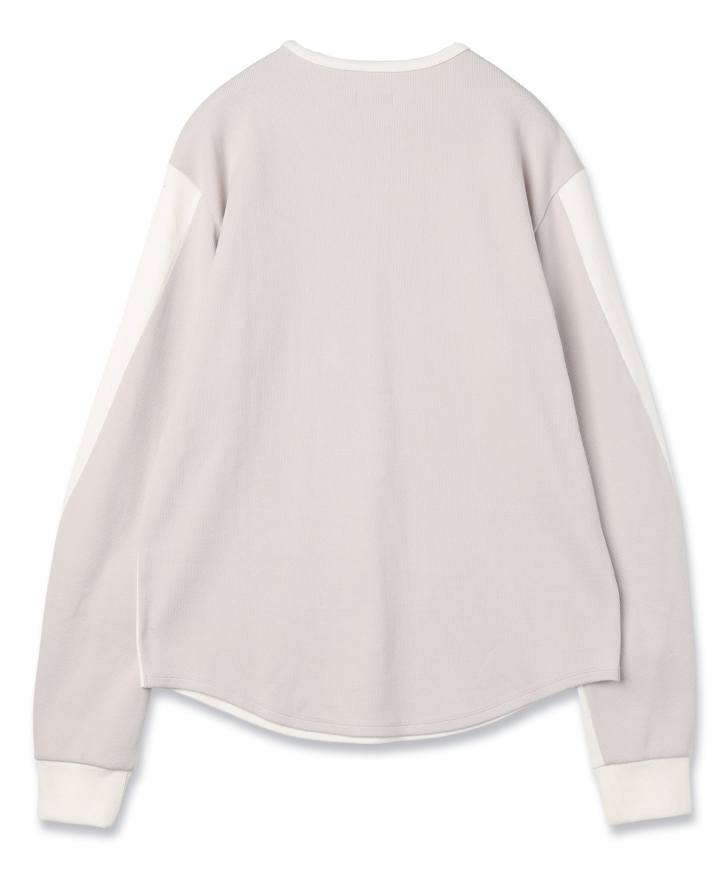 JIEDA　SWITCHING HENRY NECK L/S
