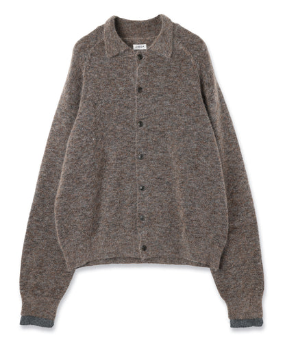 JIEDA　LAYERED MOHAIR KNIT SHIRT