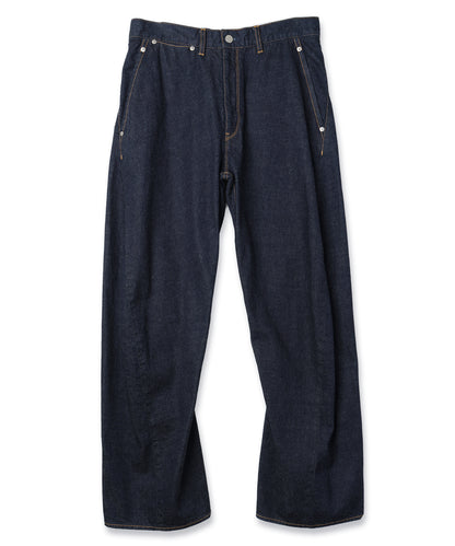 JIEDA　3D CUTTING DENIM PANTS