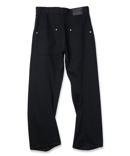JIEDA　3D CUTTING DENIM PANTS