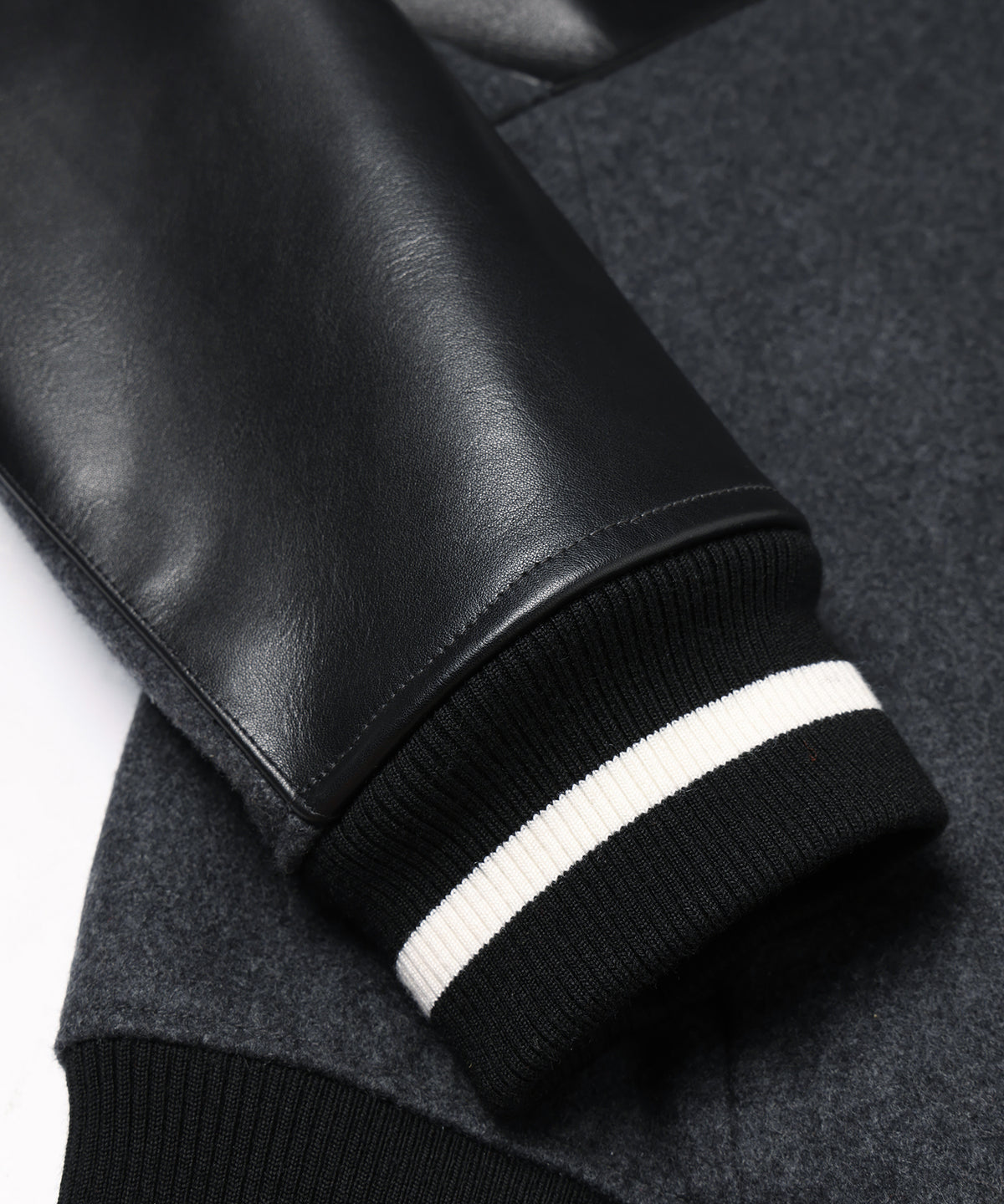 JIEDA　DRAPING VARSITY JACKET