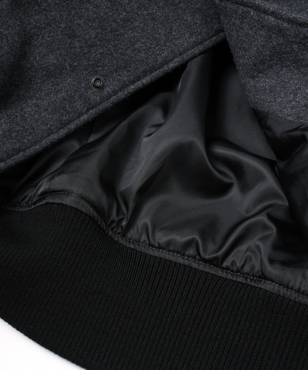 JIEDA　DRAPING VARSITY JACKET