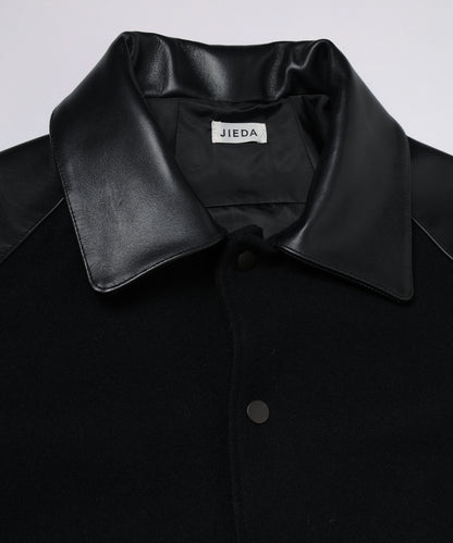 JIEDA　DRAPING VARSITY JACKET