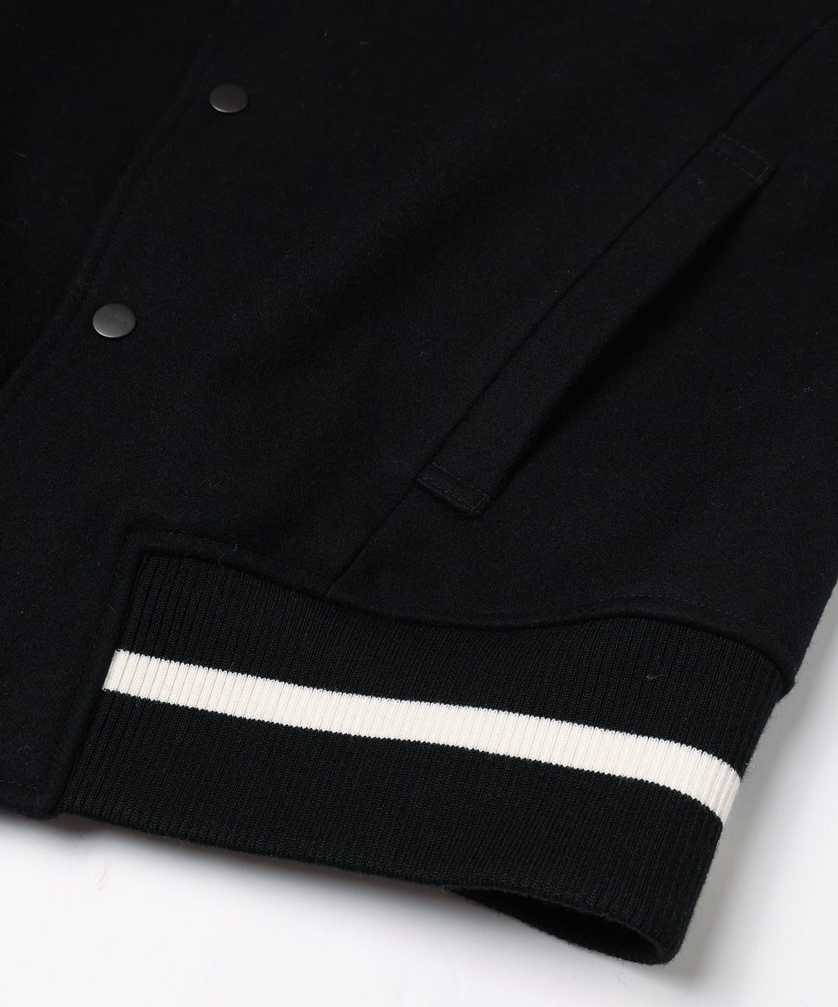 JIEDA　DRAPING VARSITY JACKET