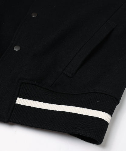 JIEDA　DRAPING VARSITY JACKET