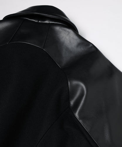 JIEDA　DRAPING VARSITY JACKET