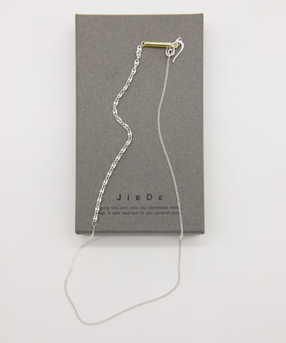 JIEDA　925 SILVER SWITCHING NECKLACE