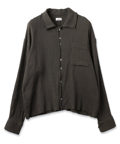 JIEDA　CUT-OFF SHORT SHIRT