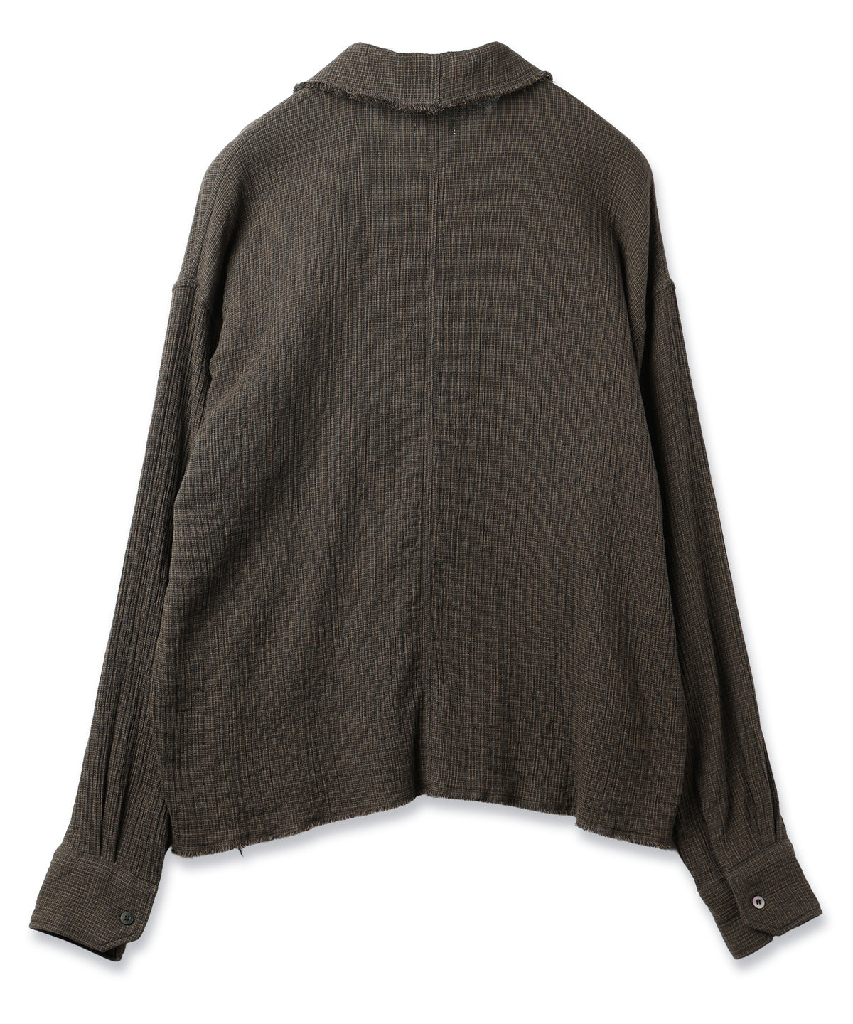 JIEDA　CUT-OFF SHORT SHIRT