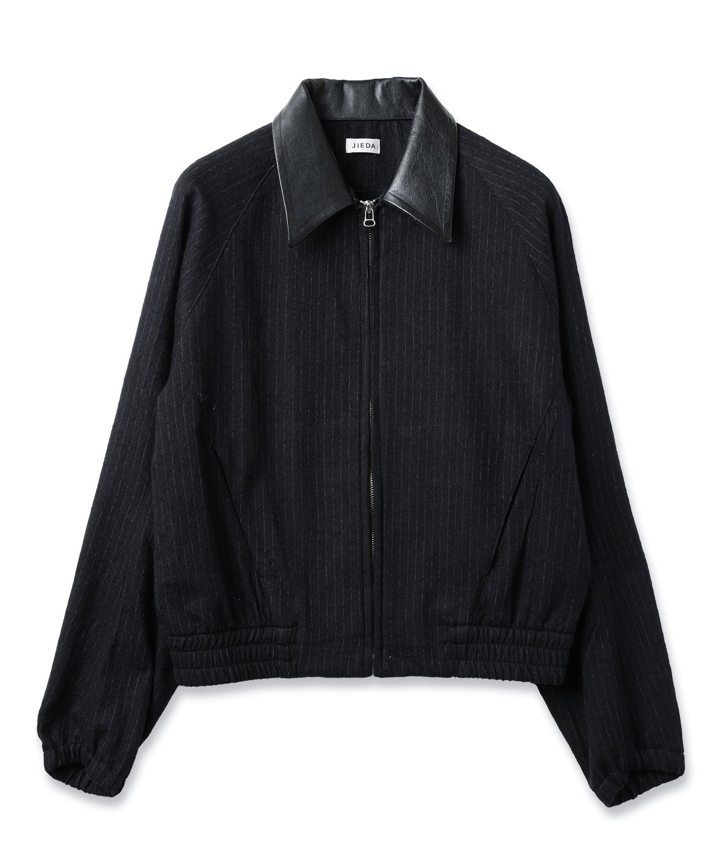 JIEDA　LEATHER COLLAR SHORT JACKET