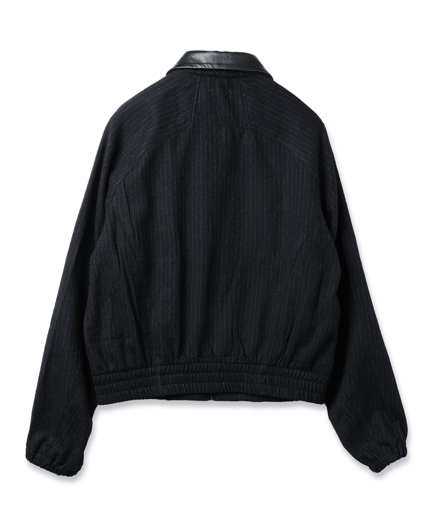 JIEDA　LEATHER COLLAR SHORT JACKET