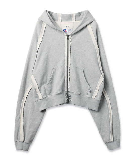 JIEDA × RUSSELL ATHLETIC ZIP HOODIE