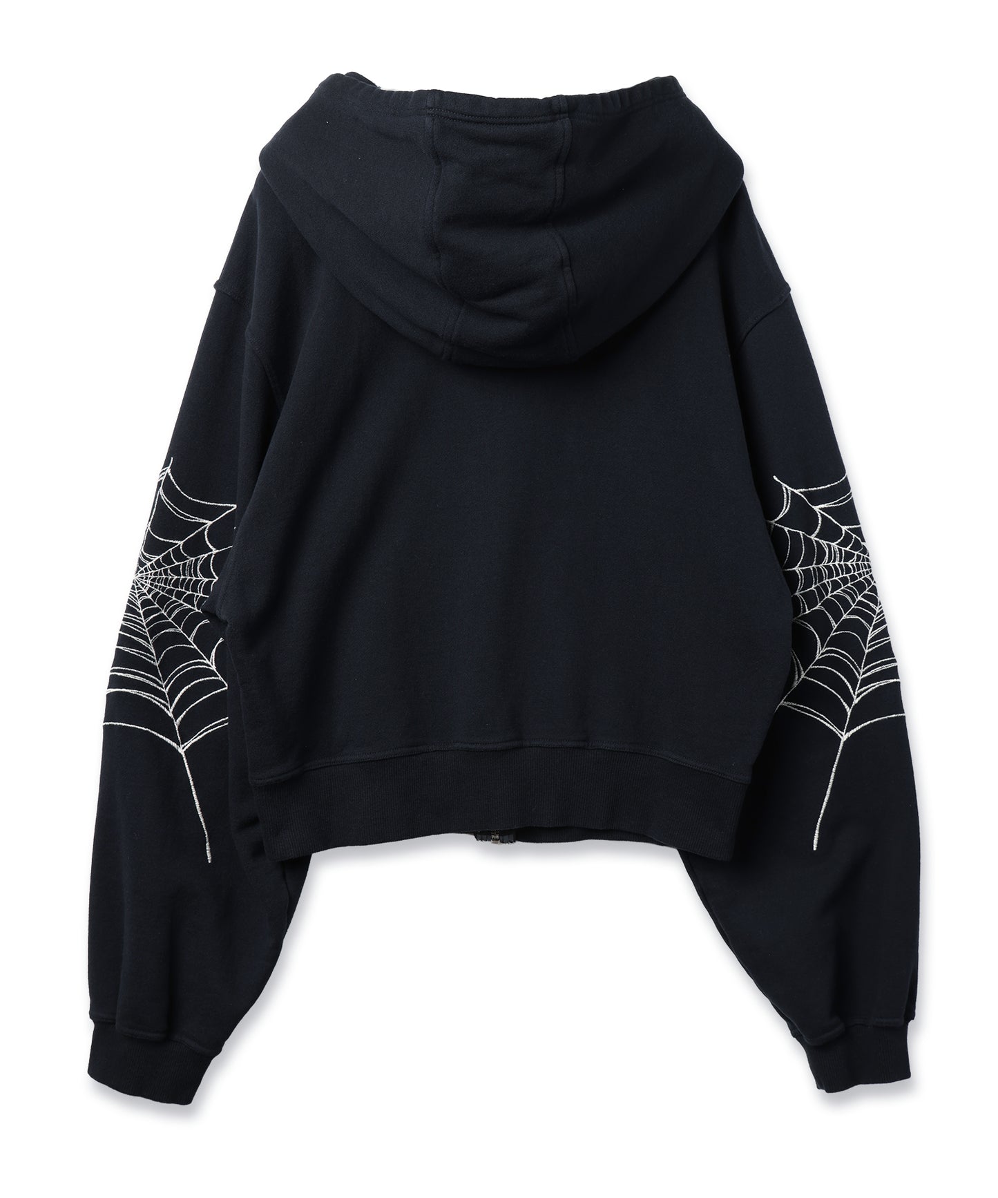 JIEDA　SPYDER-EMBROIDERED SLEEVE HOODIE