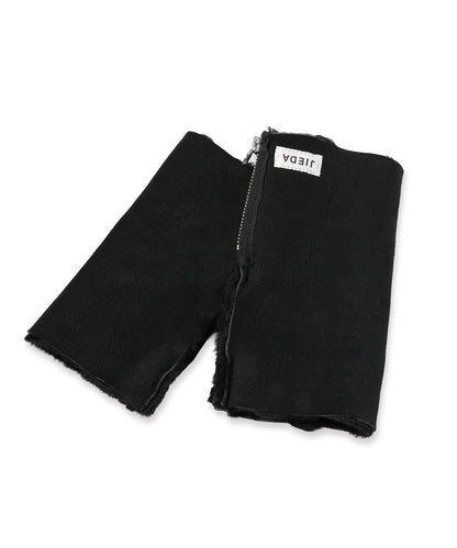 JIEDA　MOUTON FINGERLESS GLOVES