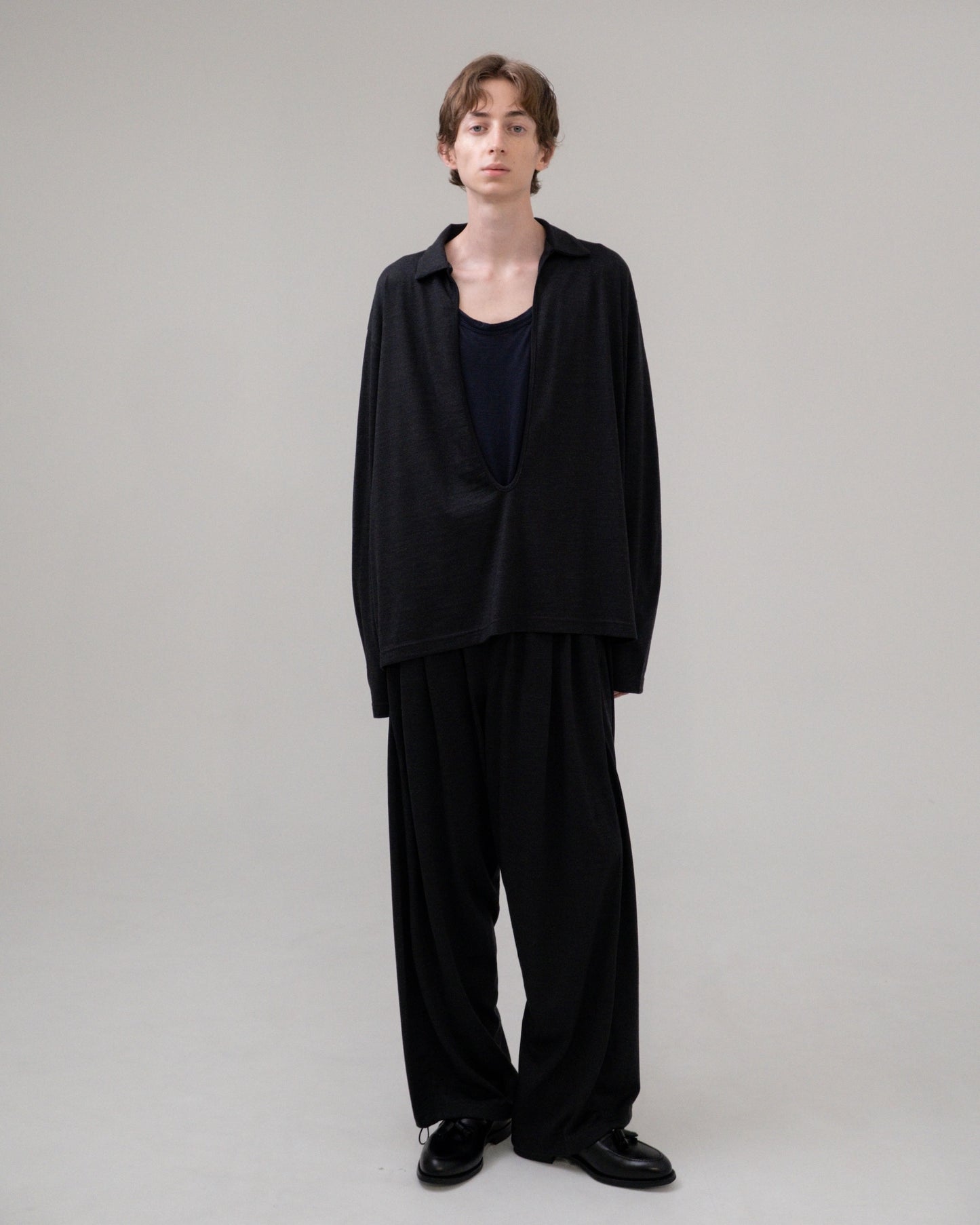 OL　WOOL EASY PANTS