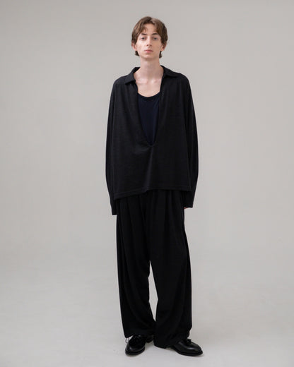 OL　WOOL EASY PANTS