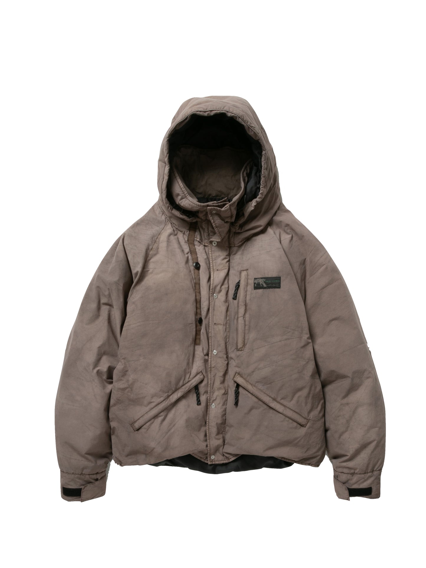 INNAT × WILD THINGS GARMENT DYED MAKALU DOWN JACKET