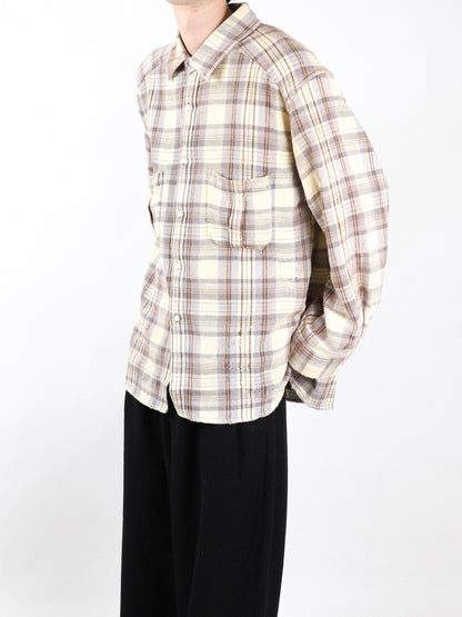 NEL CHECK OVER WORK SHIRT