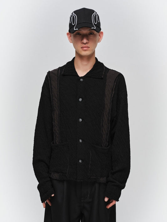 JIEDA　GAUZE CARDIGAN