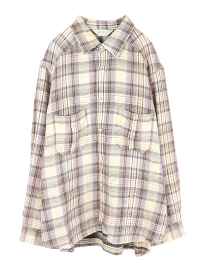 NEL CHECK OVER WORK SHIRT