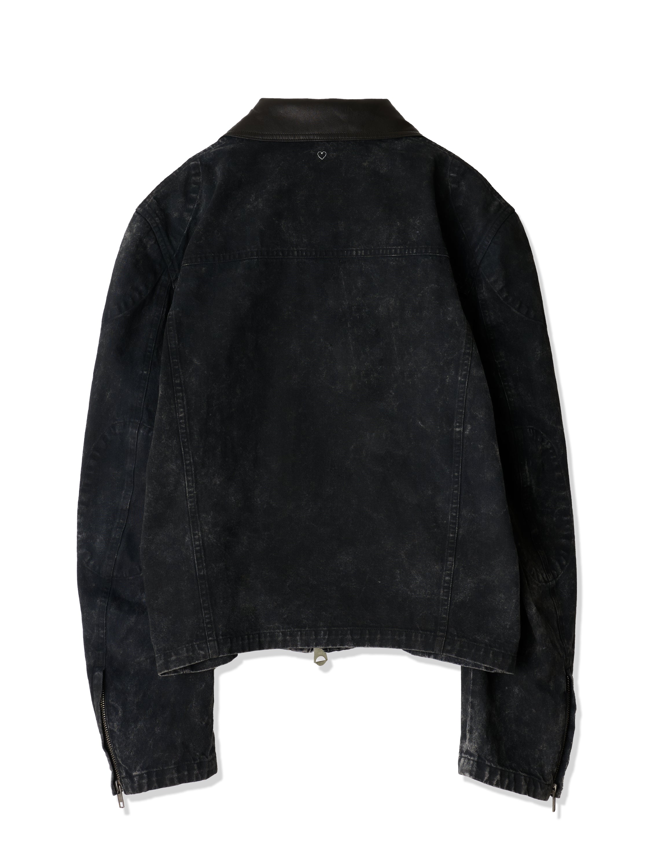 BASICKS Dirty Motorcycle Denim Jacket – KIKUNOBU