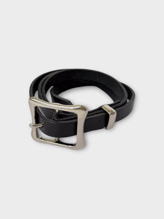 ANTHEM A　FLOATING BACKLE LEATHER BELT