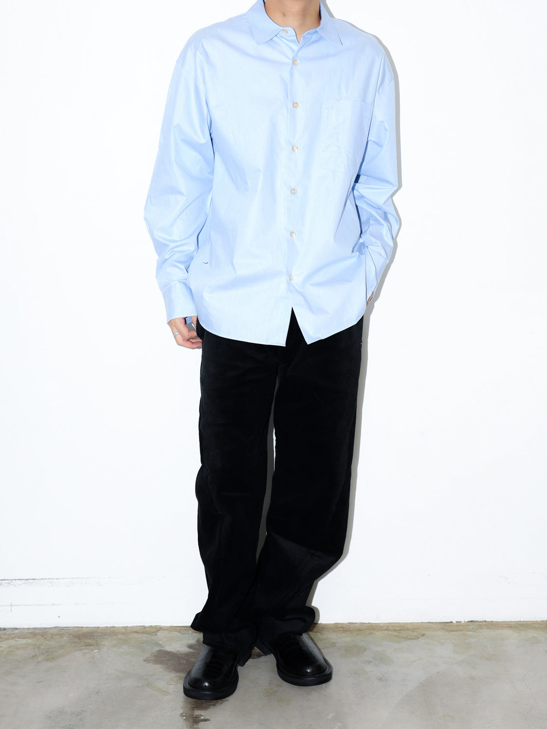 3D CUTTING CORDUROY PANTS