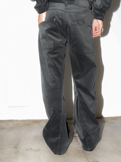 3D CUTTING CORDUROY PANTS