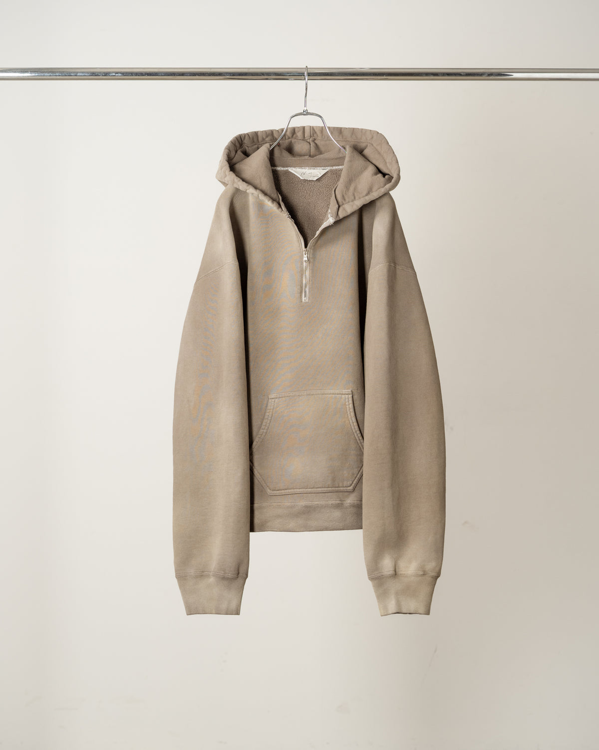 ANCELLM　FLEECE-LINED SWEAT HOODIE