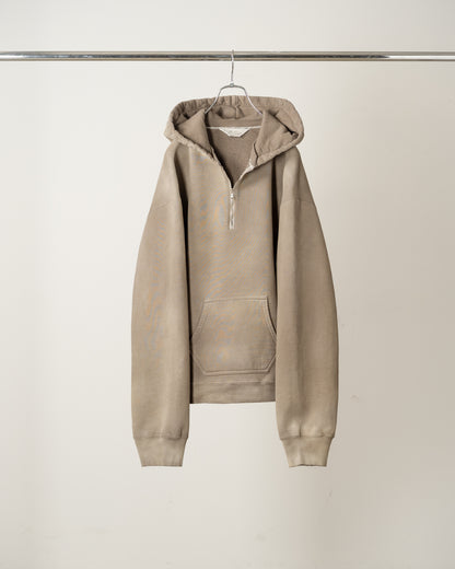 ANCELLM　FLEECE-LINED SWEAT HOODIE