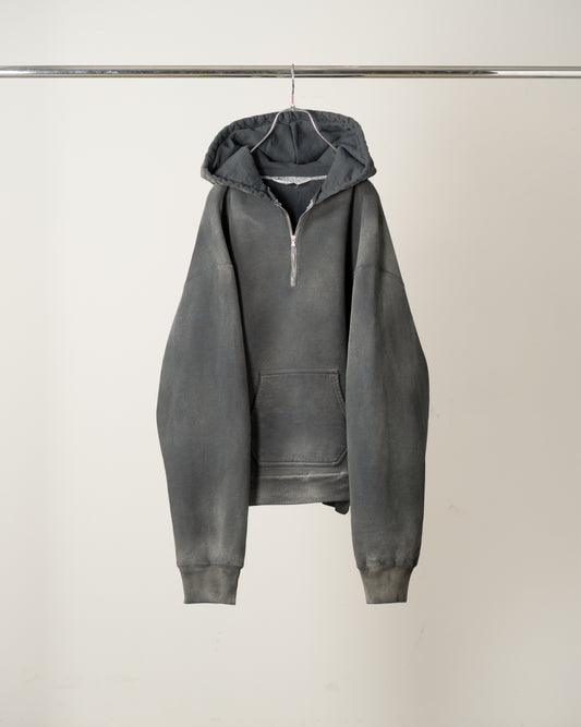 ANCELLM　FLEECE-LINED SWEAT HOODIE