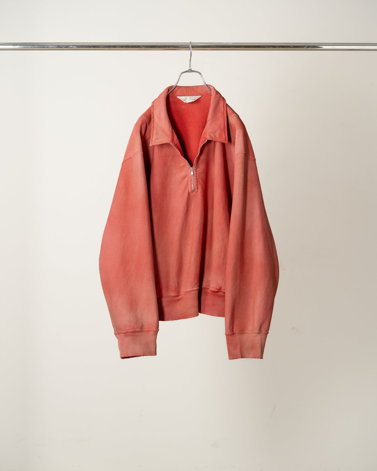 ANCELLM　FLEECE-LINED SWEAT PULLOVER