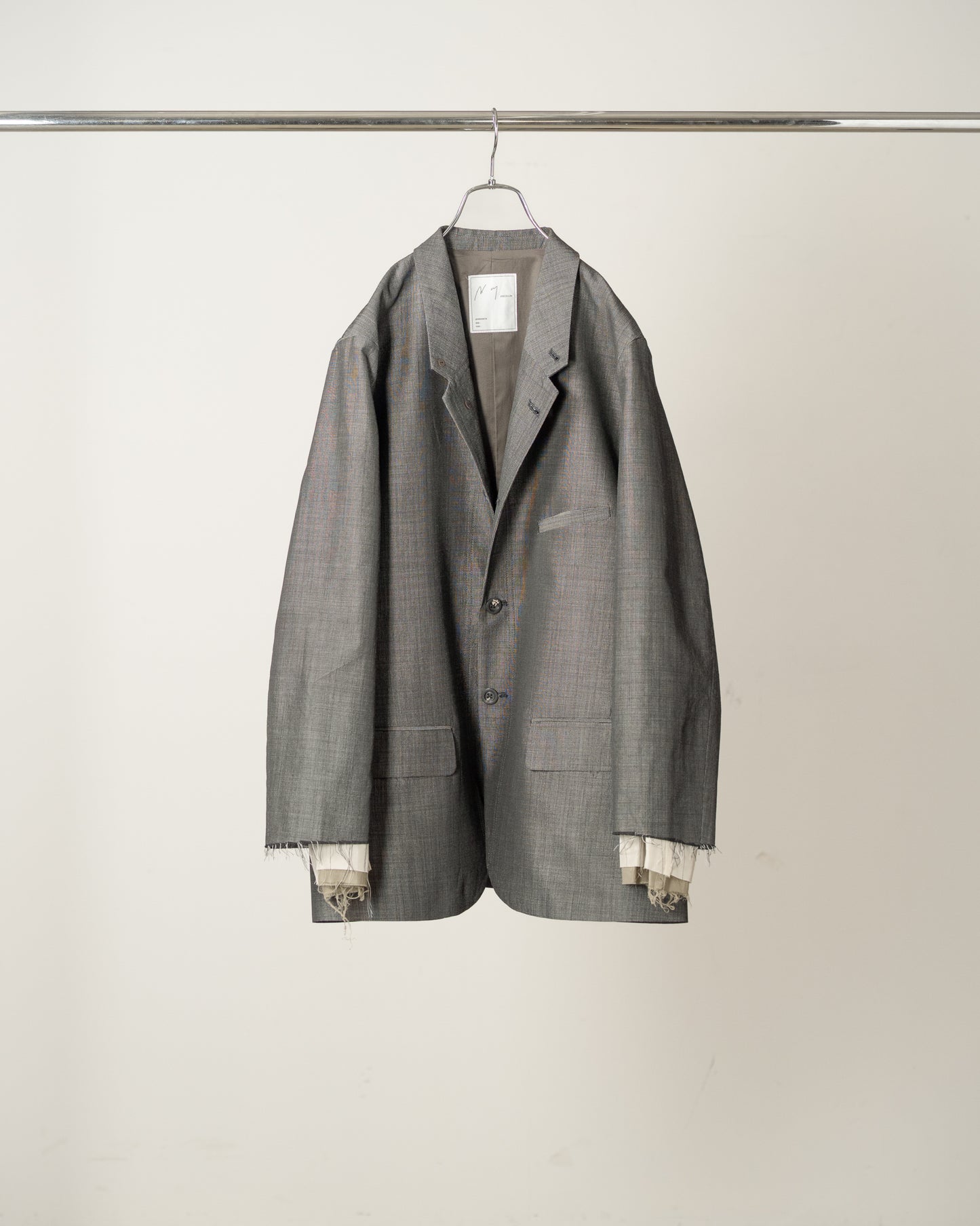 ANCELLM　LAYERED TAILORED JACKET