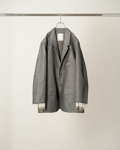 ANCELLM　LAYERED TAILORED JACKET