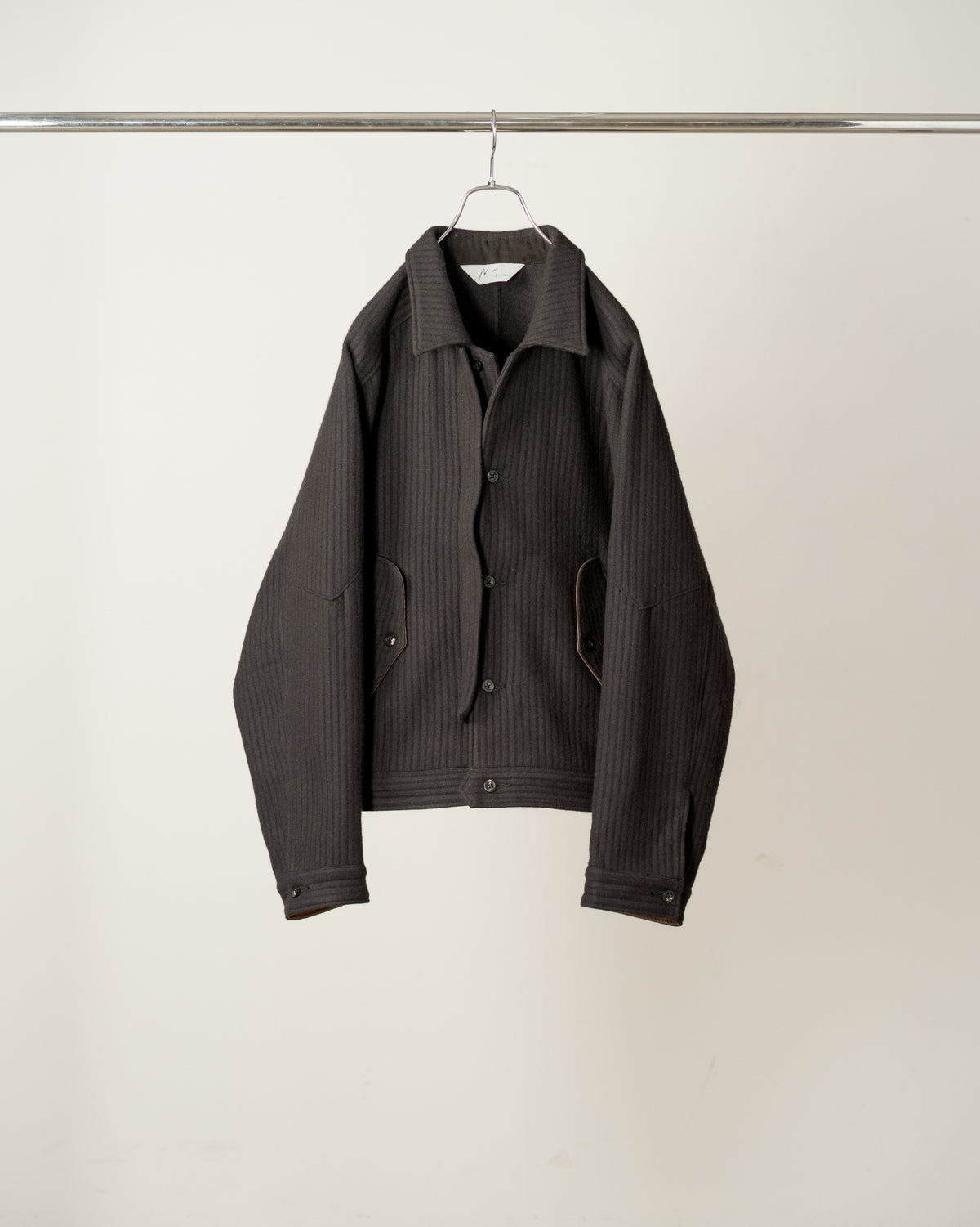ANCELLM　140's WOOL PIQUE JACKET