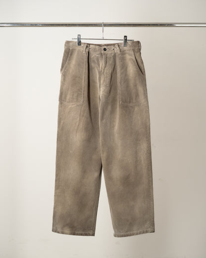 ANCELLM　AGING CORDUROY BAKER PANTS